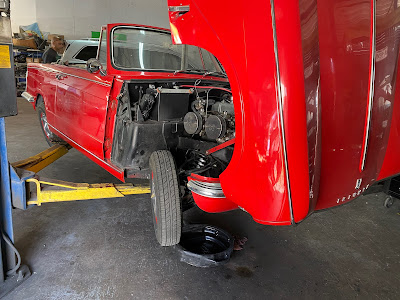 Triumph vitesse engine inspection